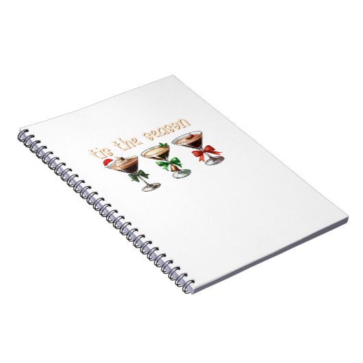 Das Party "The Season Espresso Cocktail Glasses" Notizblock (Rechte Seite)