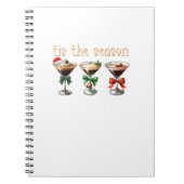 Das Party "The Season Espresso Cocktail Glasses" Notizblock (Vorderseite)