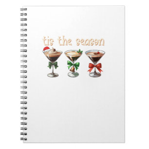 Das Party "The Season Espresso Cocktail Glasses" Notizblock