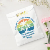Das Party "Tropical Island Palm Trees" Geschenktütchen (Versiegelt)