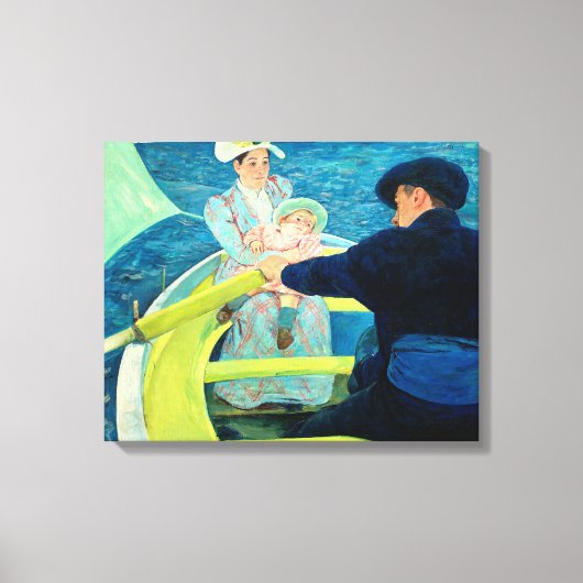 Das Party von Mary Cassatt Leinwanddruck (Vorderseite)