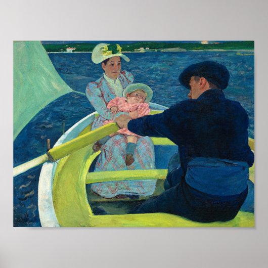 Das Party von Mary Cassatt Poster (Vorne)