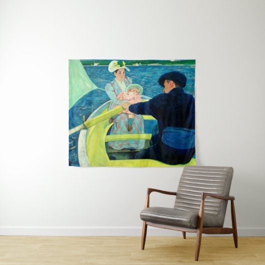 Das Party von Mary Cassatt Wandteppich (Beispiel (Horizontal))