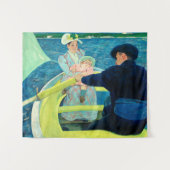 Das Party von Mary Cassatt Wandteppich (Vorderseite (Horizontal))