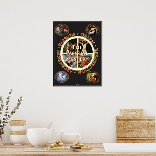Das Paschal-Mysterium Poster (Küche)