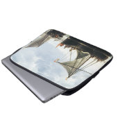 Das Passage Boat Aelbert Cuyp Laptopschutzhülle (Vorne Knopf)