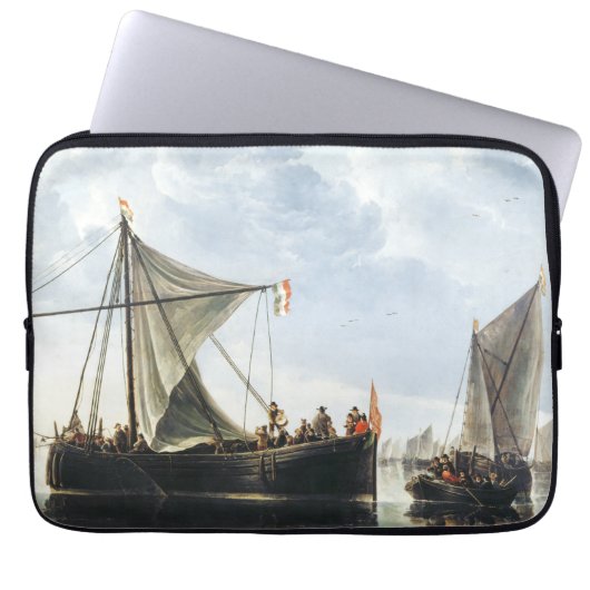 Das Passage Boat Aelbert Cuyp Laptopschutzhülle (Vorderseite)