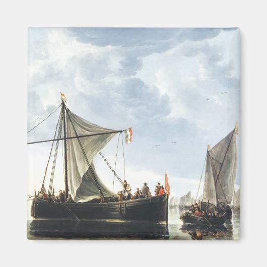 Das Passage Boat Aelbert Cuyp Magnet (Vorne)