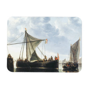 Das Passage Boat Aelbert Cuyp Magnet