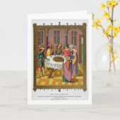 Das Passahfest der Juden, Faksimile eines 15. Karte (Gelbe Blume)