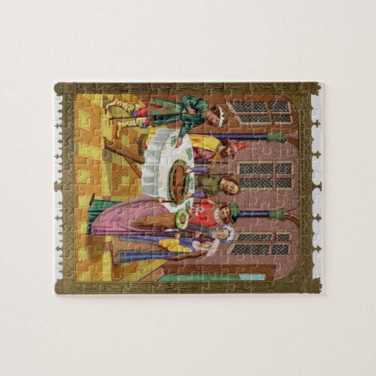 Das Passahfest der Juden, Faksimile eines 15. Puzzle (Horizontal)