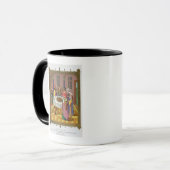 Das Passahfest der Juden, Faksimile eines 15. Tasse (Vorderseite Links)