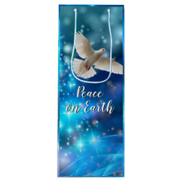 Das passende Blue Dove Peace Weihnachten Geschenktüte Für Weinflaschen