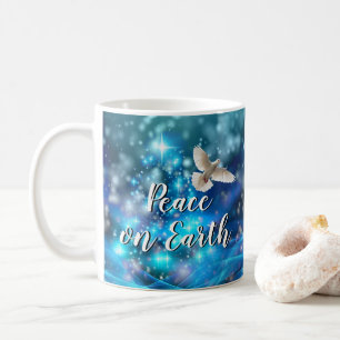 Das passende Blue Dove Peace Weihnachten Kaffeetasse