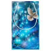 Das passende Blue Dove Peace Weihnachten Kleine Geschenktüte (Rückseite)