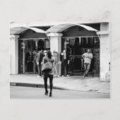 Das passiert seit dem Beginn der Zeit. Postkarte (Vorderseite)