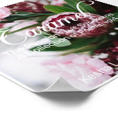 Das Passion Fruit Syndrom: Karamellbuchabdeckung Poster (Ecke)