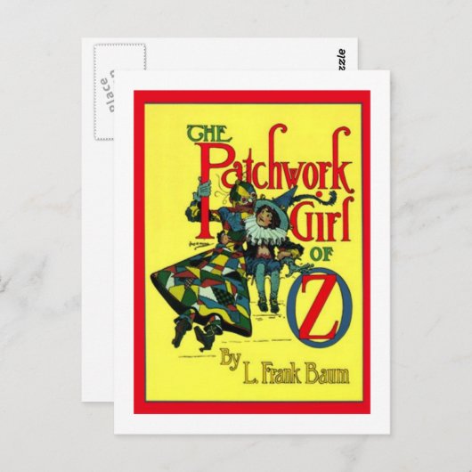 Das Patchwork-Mädchen von Oz Postkarte (Vorne/Hinten)