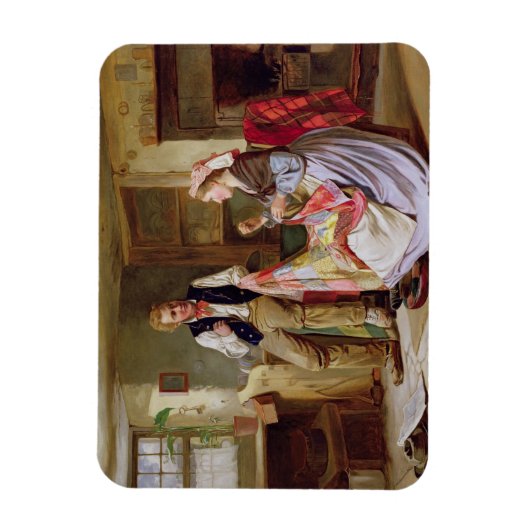 Das Patchwork-Quilt Magnet (Vertikal)