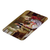 Das Patchwork-Quilt Magnet (Linke Seite)