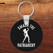 Das Patriarchat zerschlagen Schlüsselanhänger (Vorderseite)