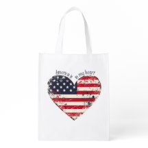 Das patriotische Amerika ist in meinem Herzen