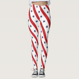 Das patriotischste amerikanische Weißkissenpilz II Leggings