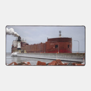 Das Paul R Tregurtha Schiff Lake Superior Schreibtischunterlage