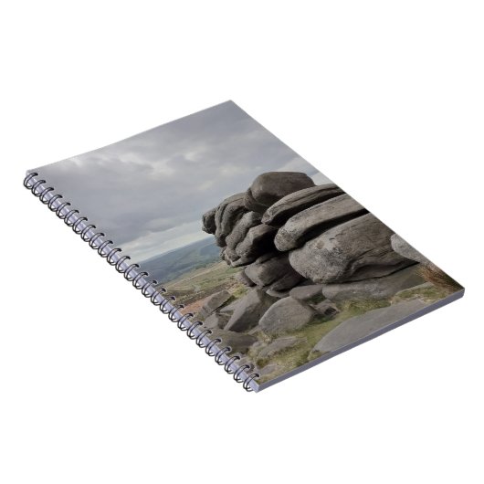 Das Peak District, Sheffield. Leer Notizblock (Rechte Seite)