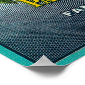 Das Pear Crate LabelWA, OR und CA Poster (Ecke)