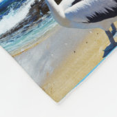 Das Pelican Beach Life ist perfekt. Fleecedecke (Ecke)