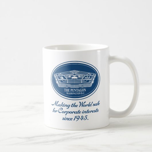 Das Pentagon Kaffeetasse (Rechts)