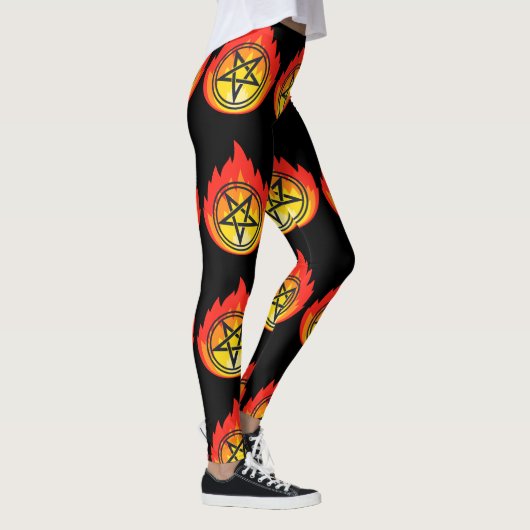 Das Pentagramm Leggings (Rechts)