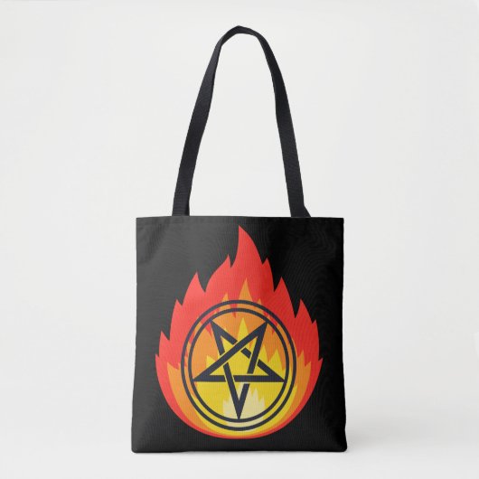 Das Pentagramm Tasche (Vorderseite)