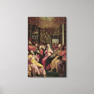 Das Pentecost, c.1598 (Öl auf Platte) Leinwanddruck