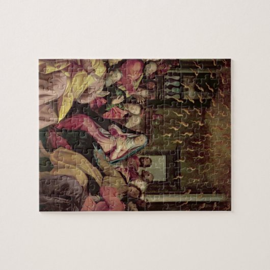 Das Pentecost, c.1598 (Öl auf Platte) Puzzle (Horizontal)