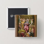Das Pentecost, c.1604-14 Button (Vorne & Hinten)