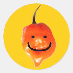 Das Pepperman Runder Aufkleber