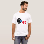 Das perfekt konzipierte "8647"-Getriebe geht nach  T-Shirt (Vorne ganz)