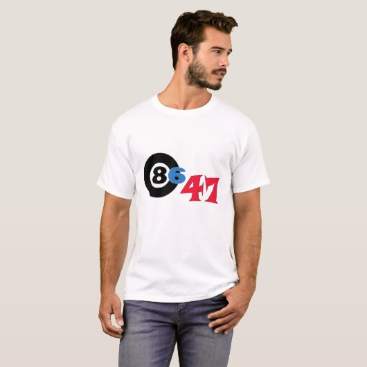 Das perfekt konzipierte "8647"-Getriebe geht nach  T-Shirt (Vorne ganz)