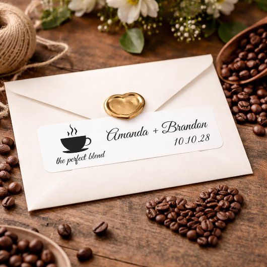 Das perfekte Blend Coffee Script Hochzeitsgeschenk