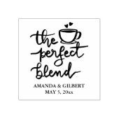 Das perfekte Blend Handgeschriebenes Skript Gummistempel (Prägung)