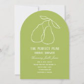 Das perfekte Brautparty aus der Birne Einladung (Rückseite)