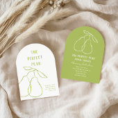 Das perfekte Brautparty aus der Birne Einladung