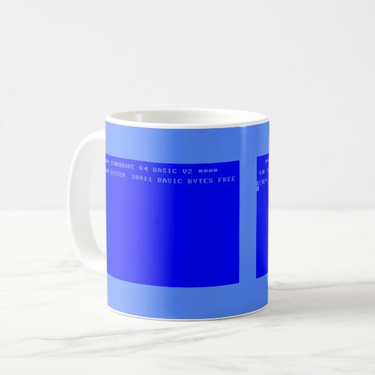Das perfekte Commodore 64 Liebhaber Zubehör Kaffeetasse (Vorderseite Links)