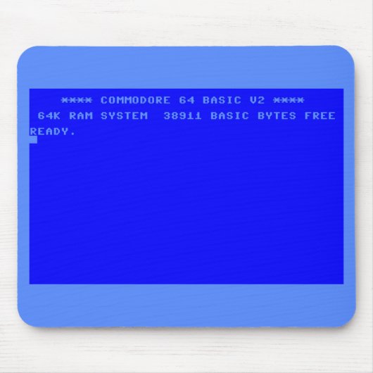 Das perfekte Commodore 64 Liebhaber Zubehör Mousepad (Vorne)