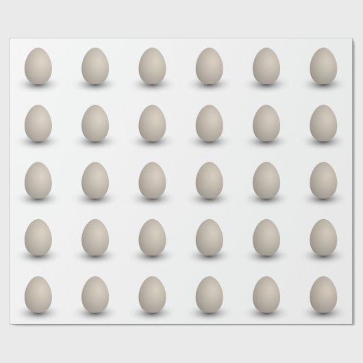 das perfekte Ei Geschenkpapier (Flach)