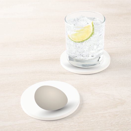 das perfekte Ei Getränkeuntersetzer (Seite)