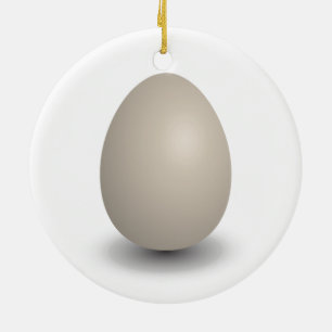 das perfekte Ei Keramikornament