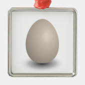 das perfekte Ei Ornament Aus Metall (Vorne)